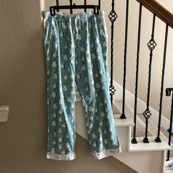 MunkiMunki Sz S Snowman Pajama Set - Picture 8 of 15